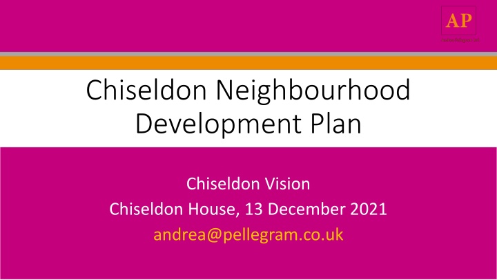 chiseldon neighbourhood development plan