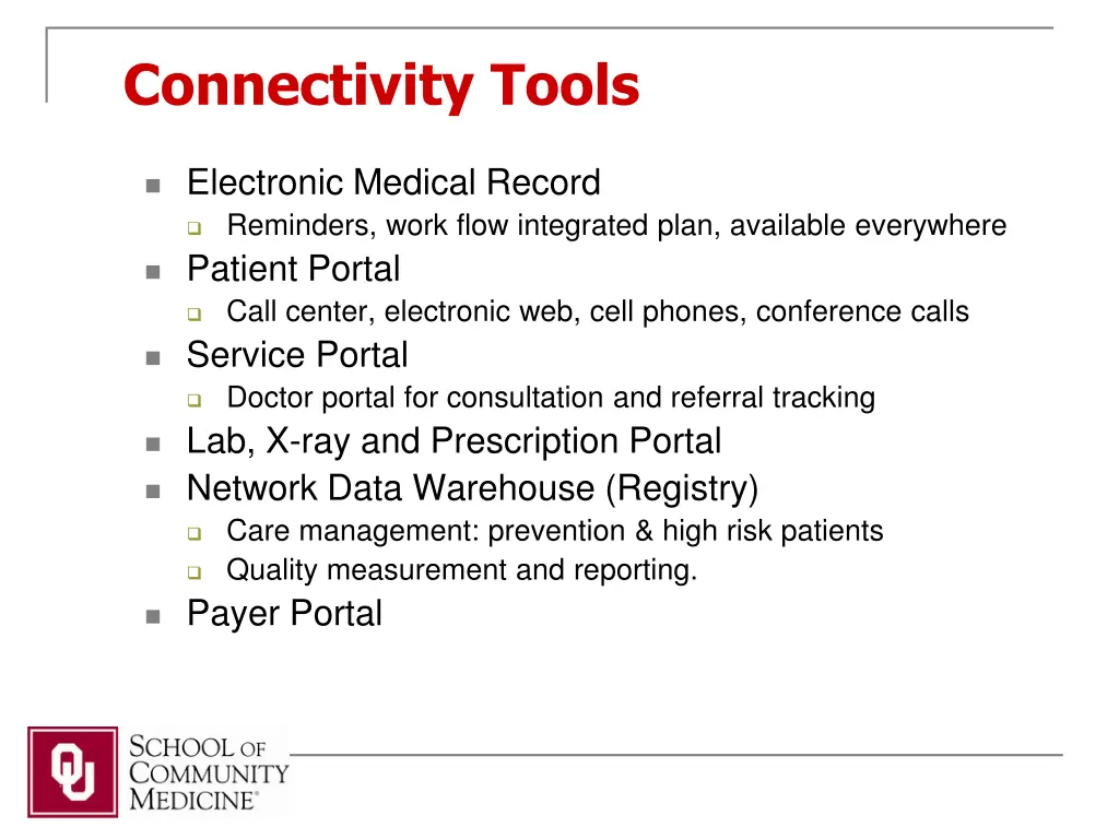 connectivity tools