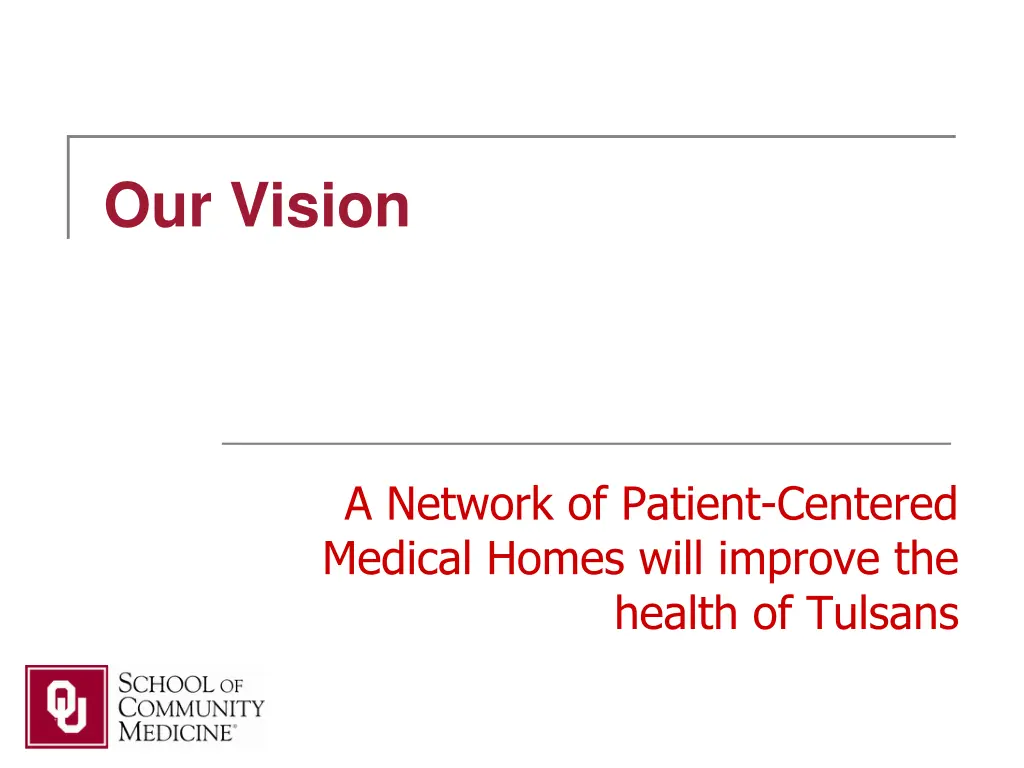 our vision