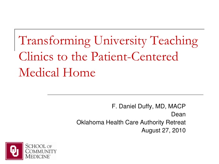 transforming university teaching clinics