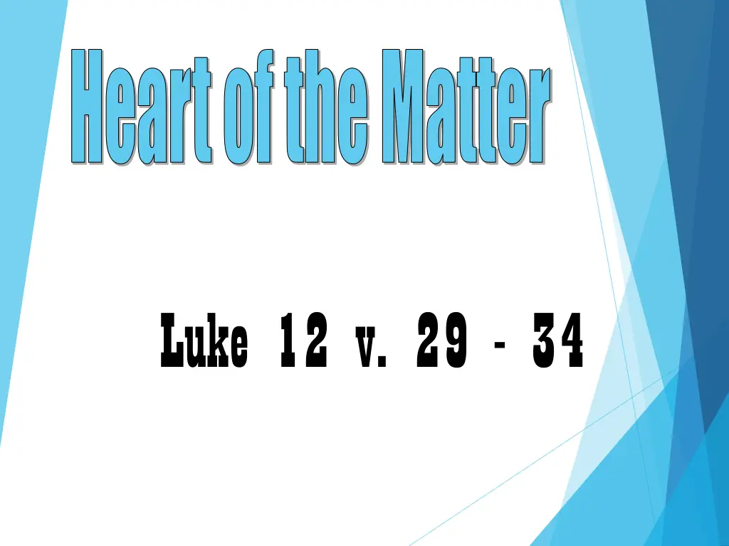 heart of the matter