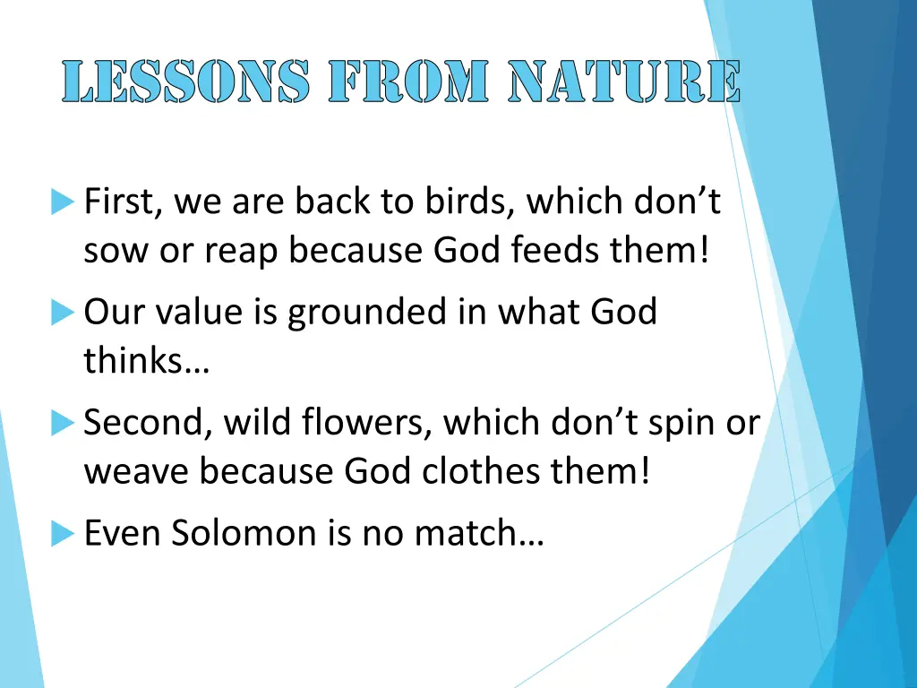 lessons from nature 2