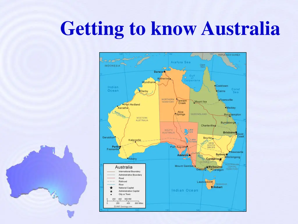 getting to know australia