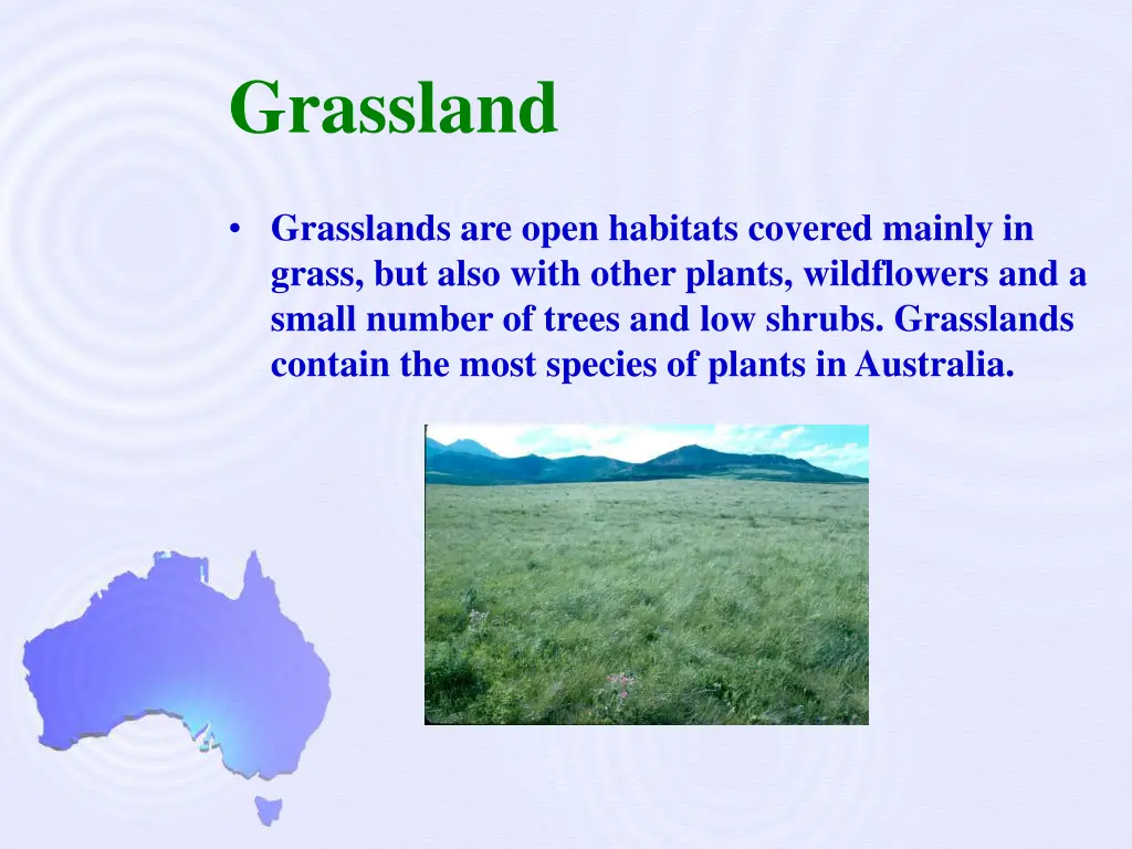 grassland