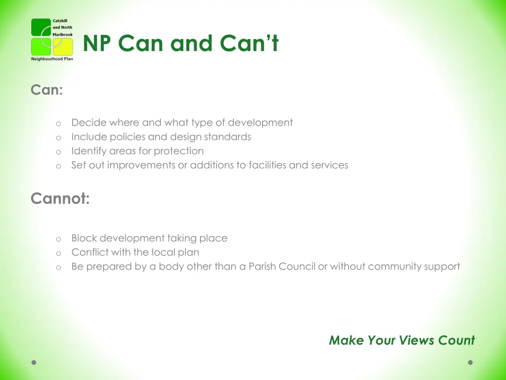np can and can t