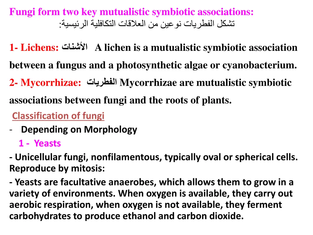 fungi form two key mutualistic symbiotic
