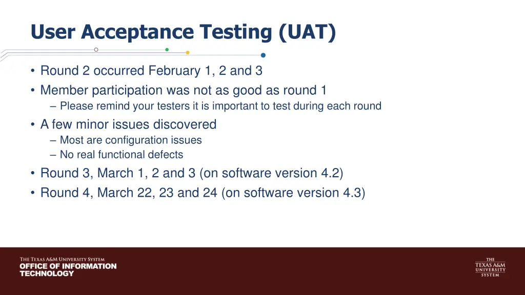 user acceptance testing uat