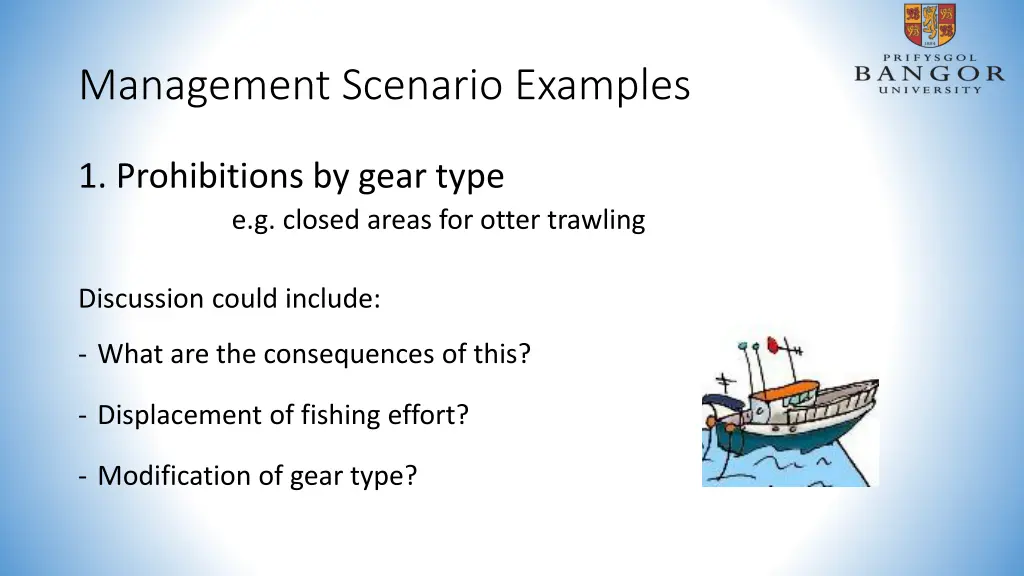 management scenario examples