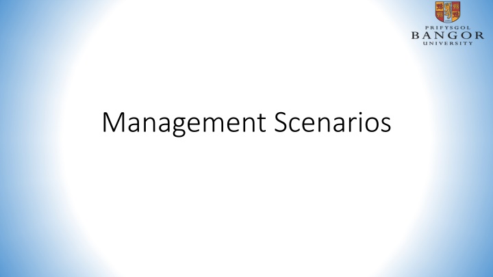 management scenarios