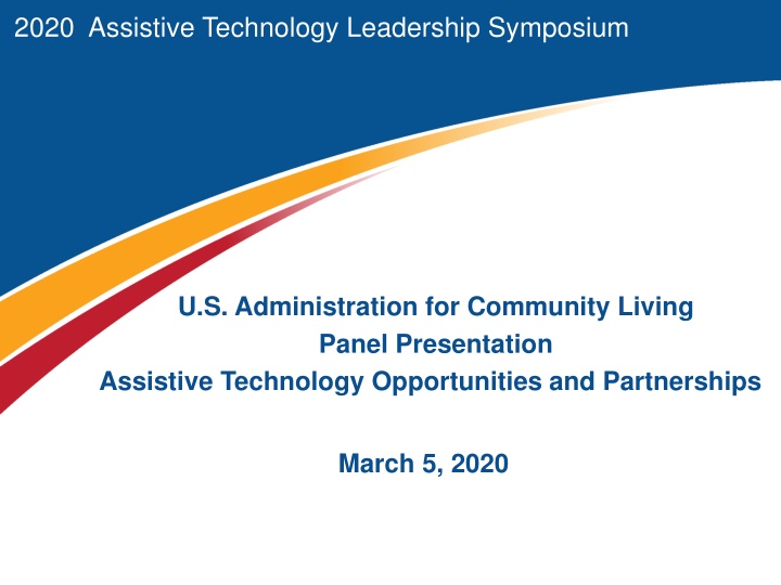 2020 assistive technology leadership symposium