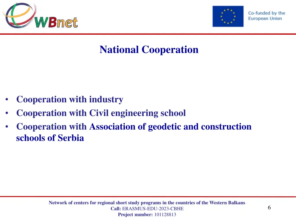 national cooperation