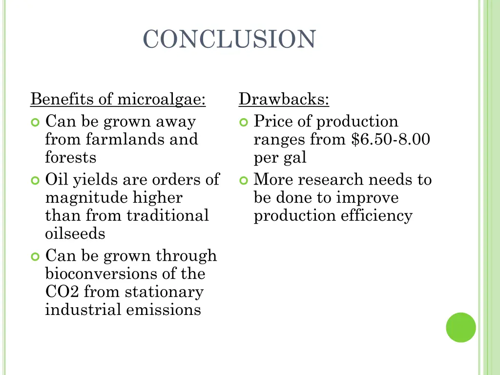 conclusion 1