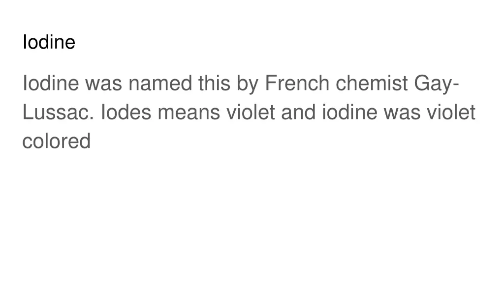 iodine 1
