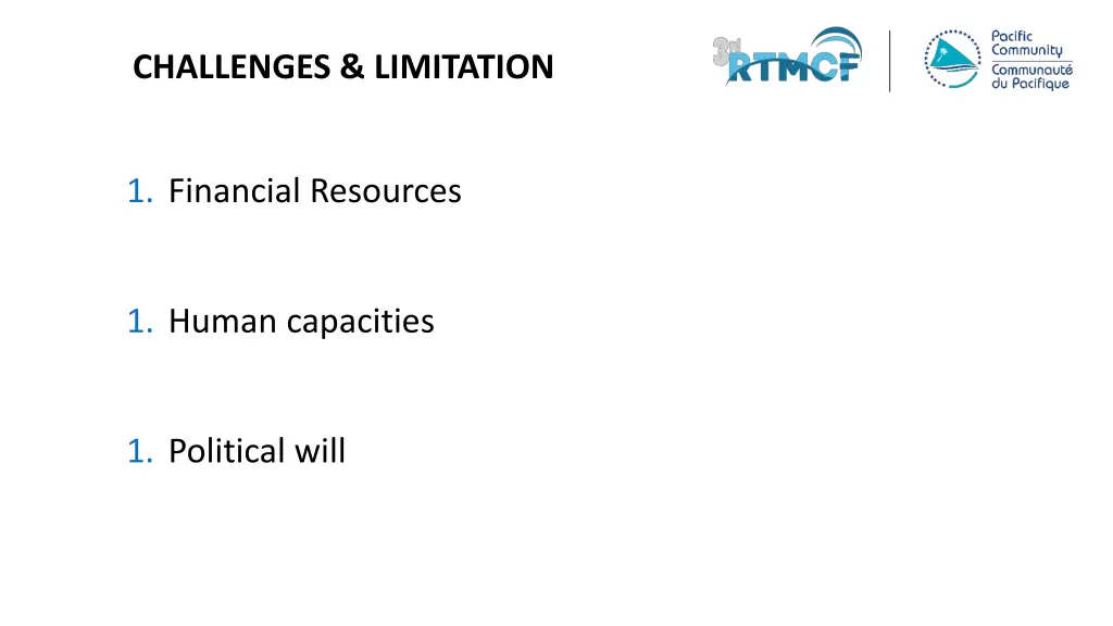 challenges limitation