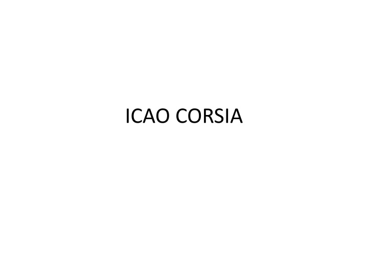 icao corsia
