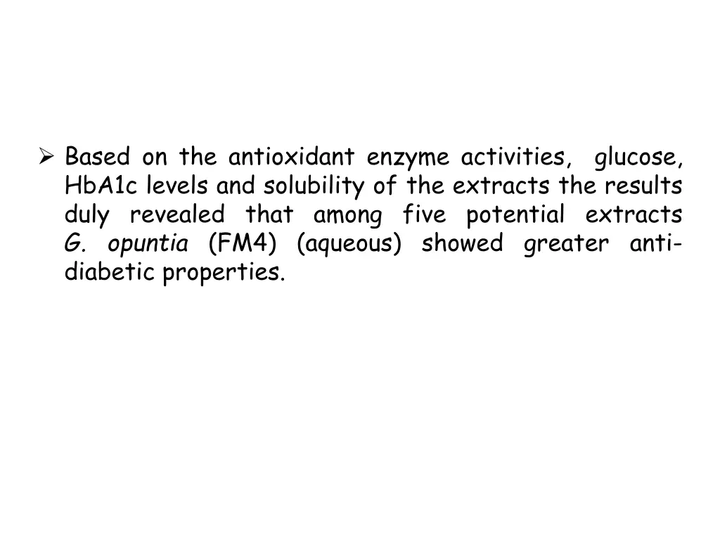 based on the antioxidant enzyme activities