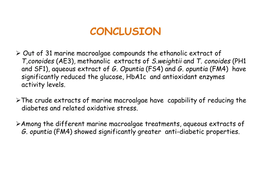 conclusion