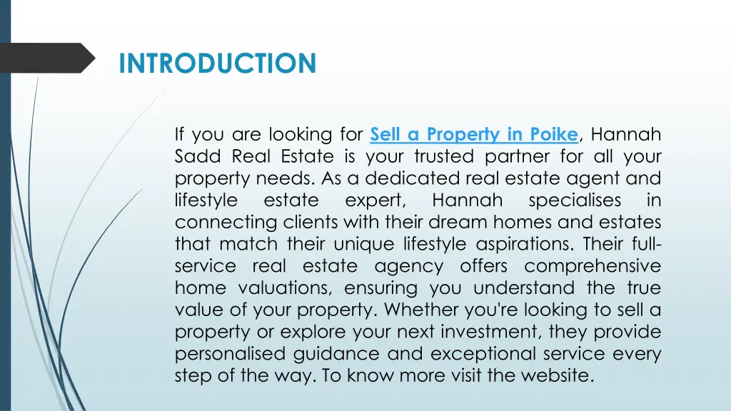introduction