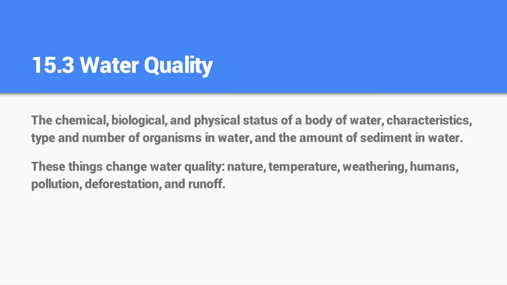 15 3 water quality