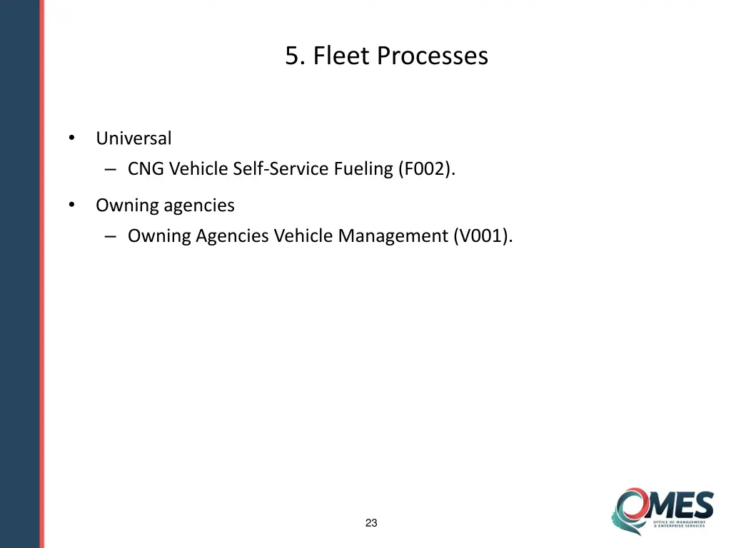 5 fleet processes 1