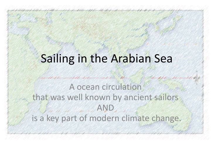 sailing in the arabian sea