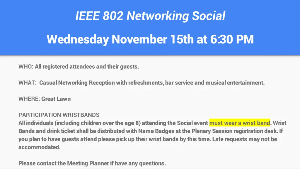 ieee 802 networking social