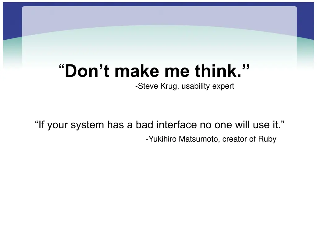 don t make me think steve krug usability expert