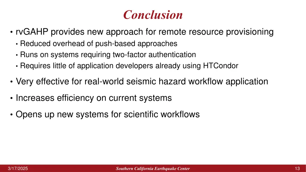 conclusion