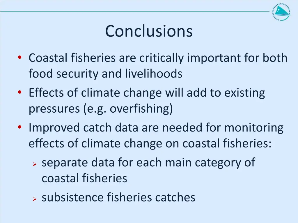 conclusions