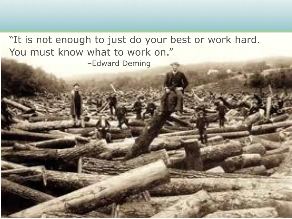 it is not enough to just do your best or work
