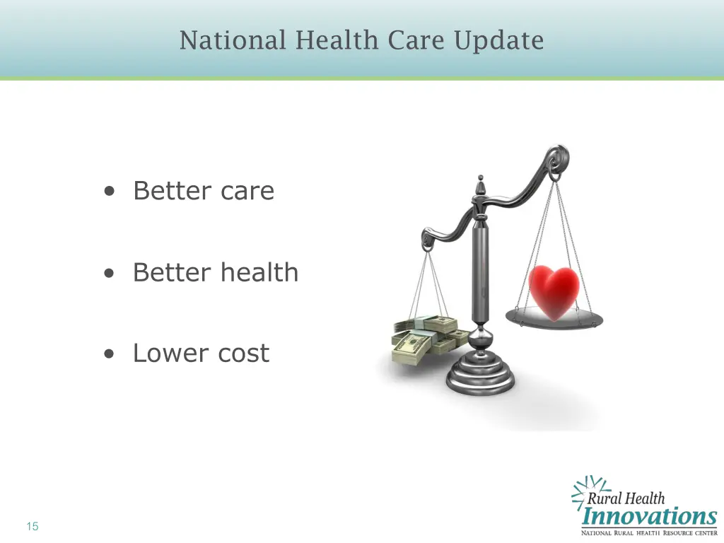 national health care update