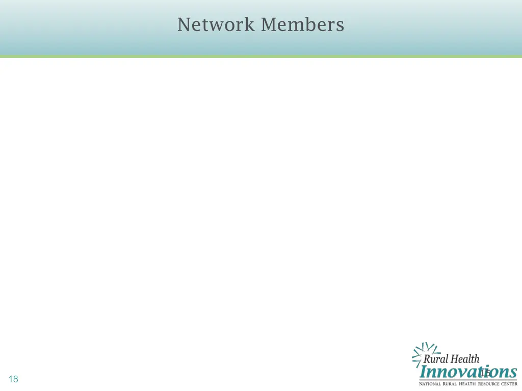 network members