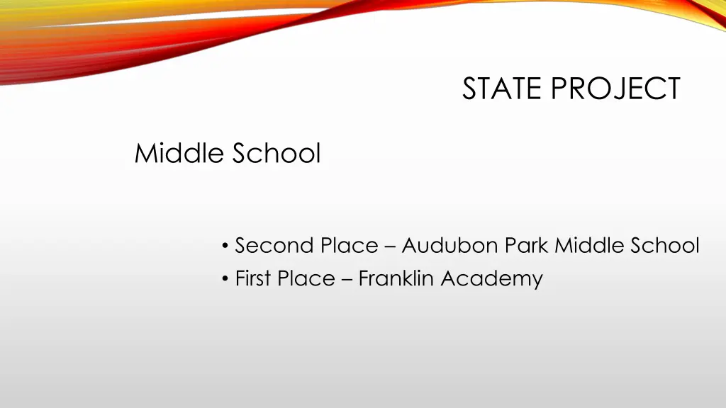 state project