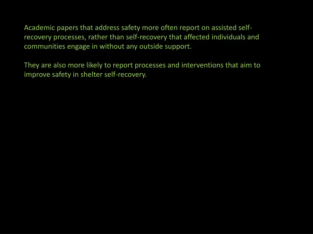 academic papers that address safety more often 1