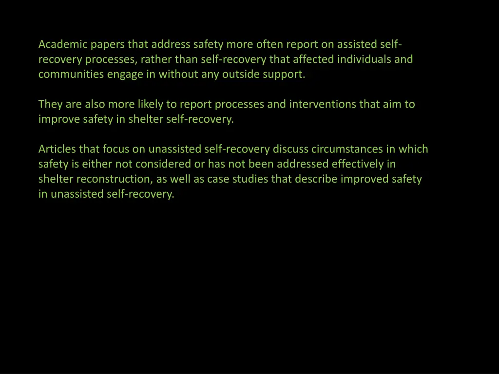 academic papers that address safety more often 2