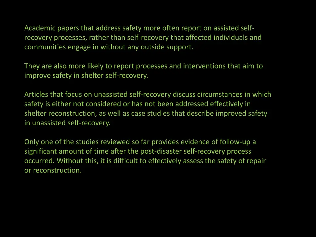 academic papers that address safety more often 3