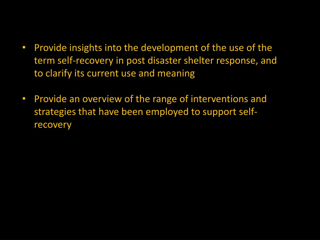 provide insights into the development