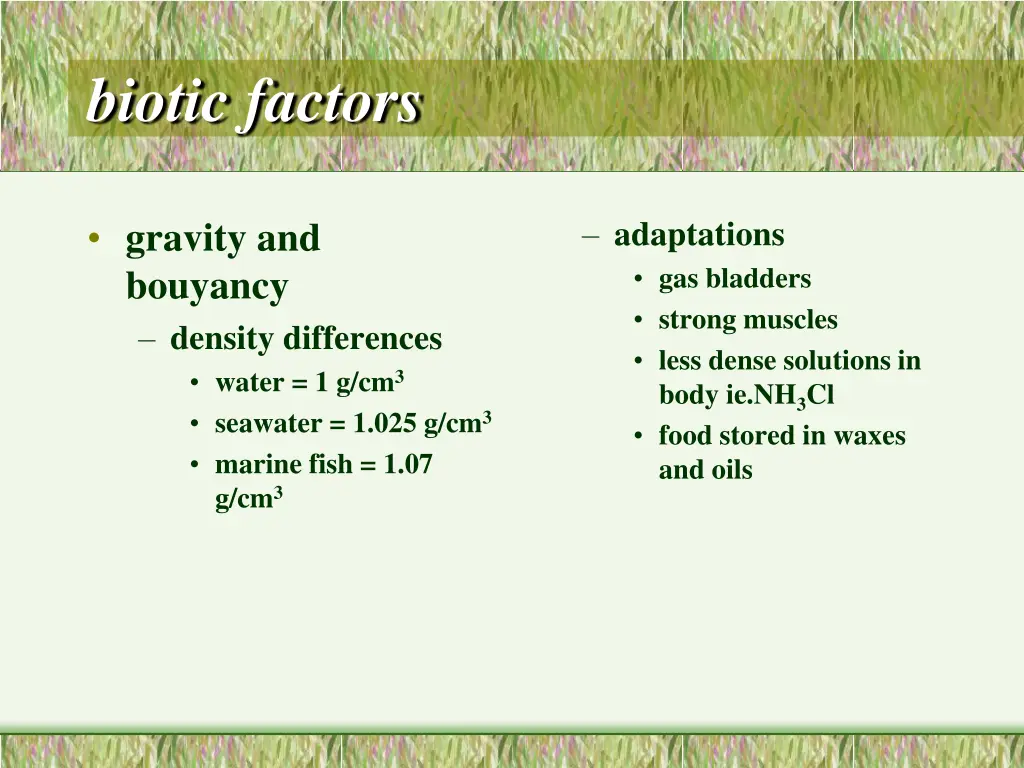 biotic factors 4