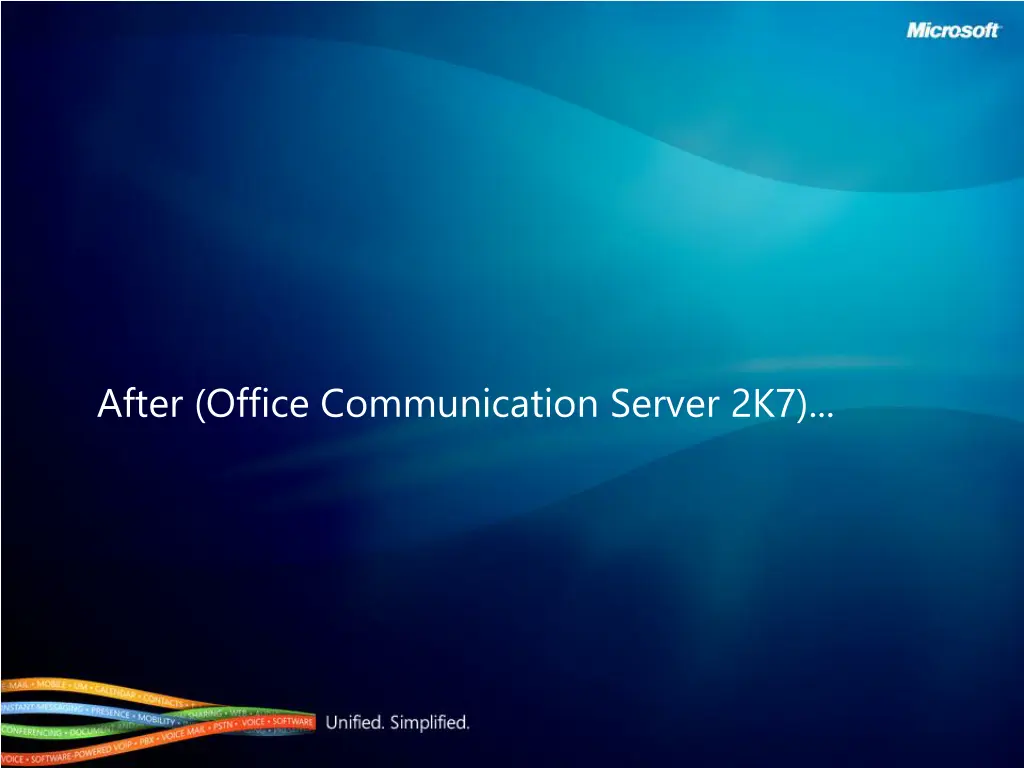after office communication server 2k7