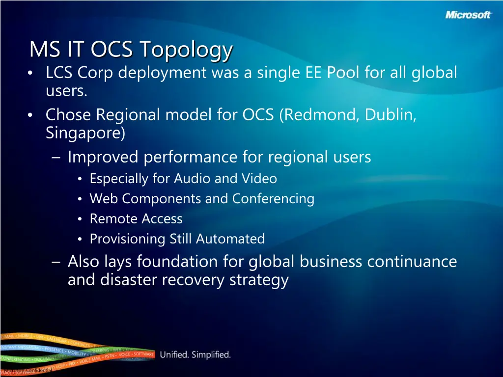 ms it ocs topology lcs corp deployment