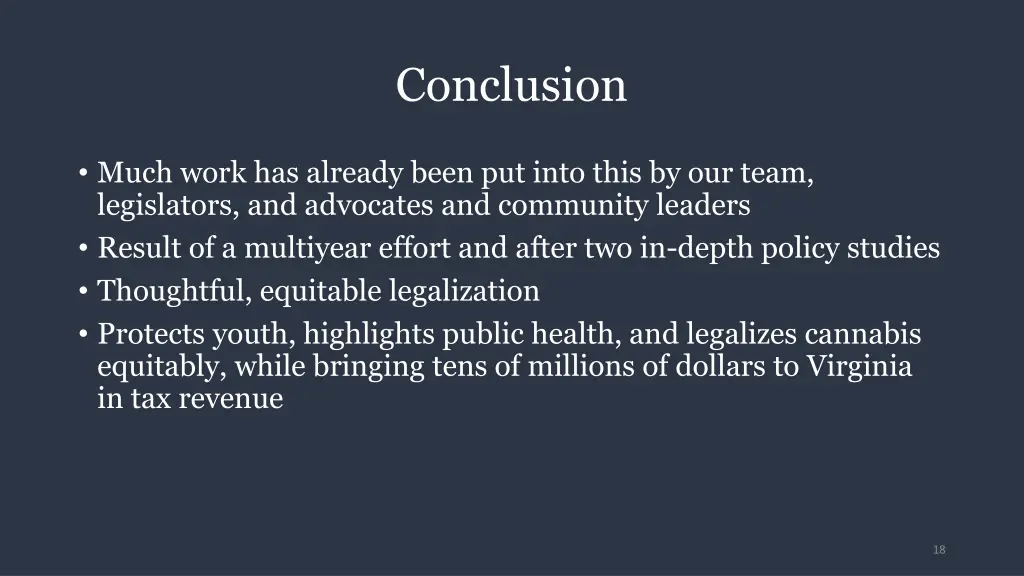 conclusion