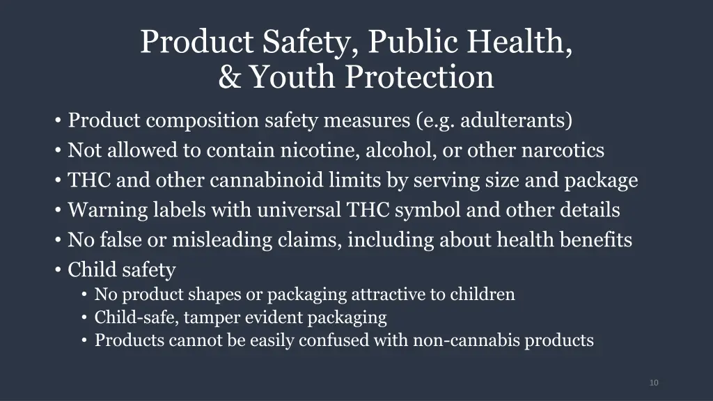 product safety public health youth protection