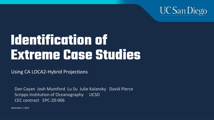 identification of extreme case studies