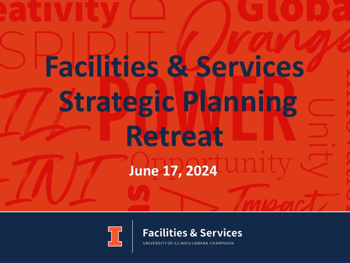 facilities services strategic planning retreat
