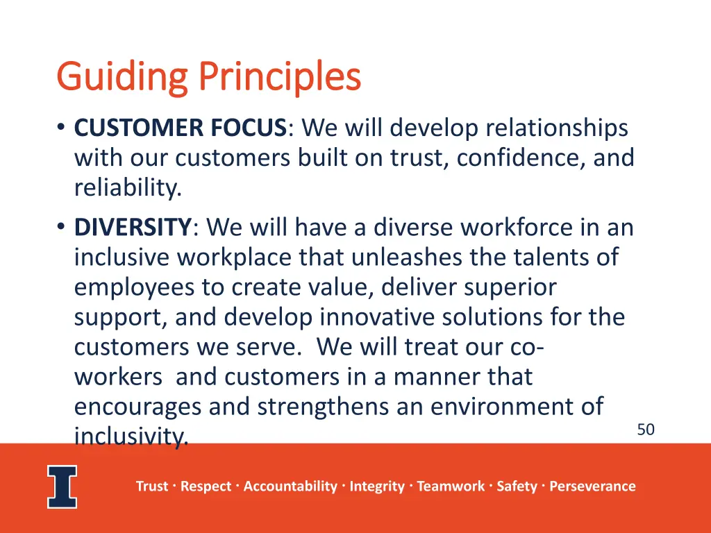 guiding principles guiding principles customer
