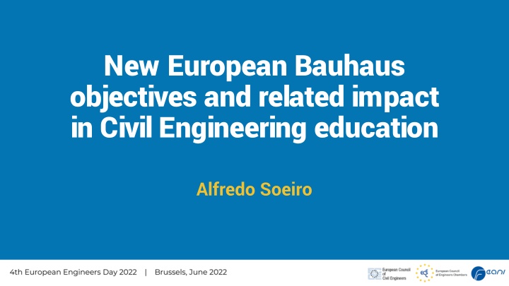 new european bauhaus objectives and related