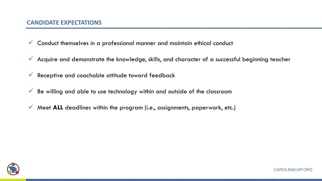 candidate expectations