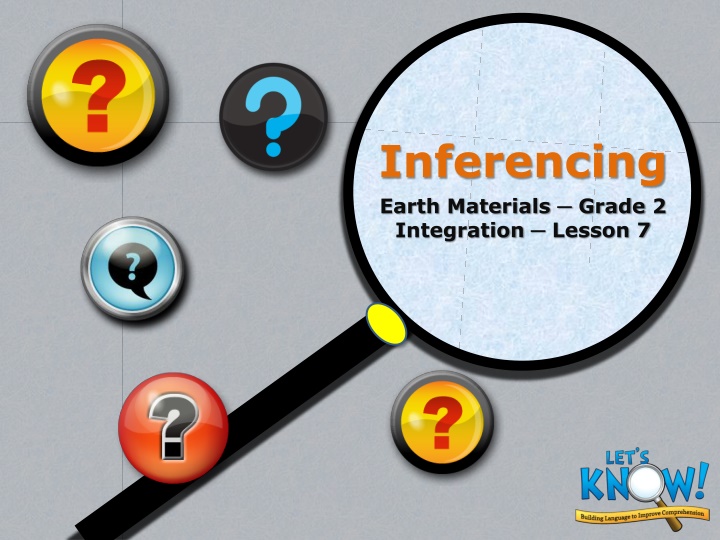 inferencing earth materials grade 2 integration