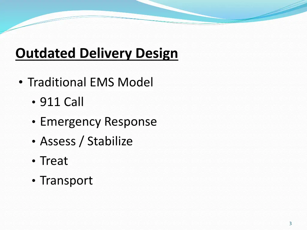 outdated delivery design