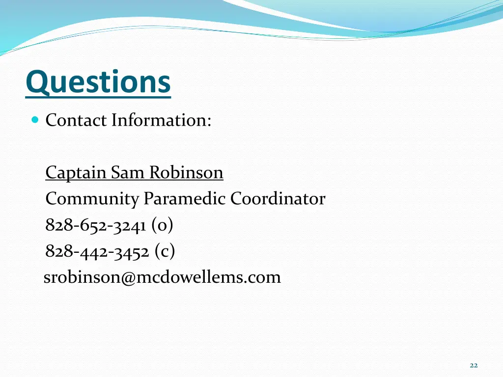 questions
